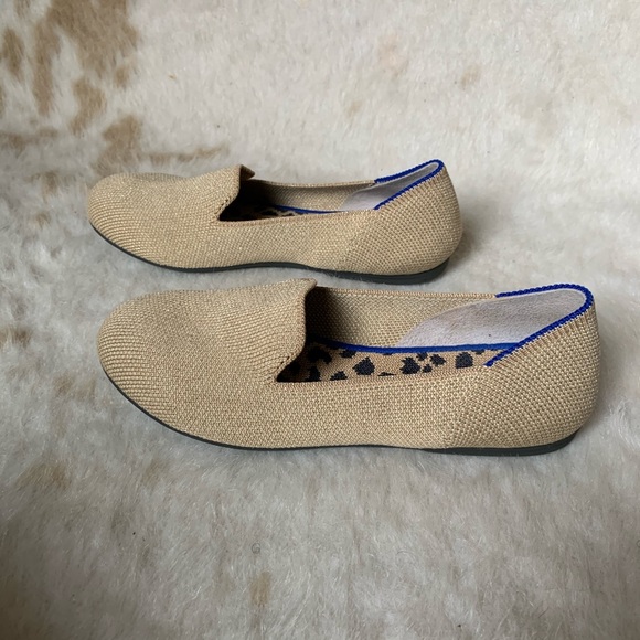 Gold Round Toe Rothys - Picture 6 of 6